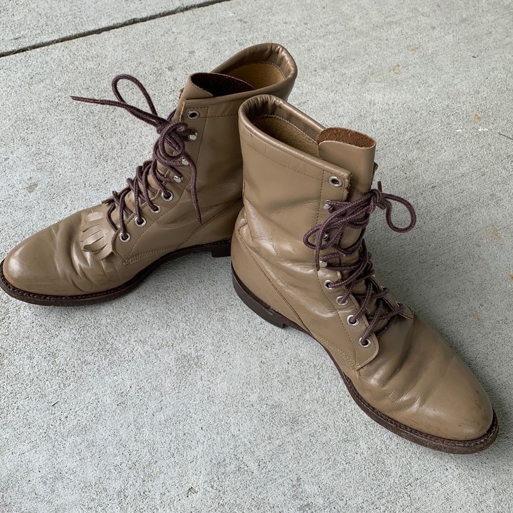 Justin Leather Boots
